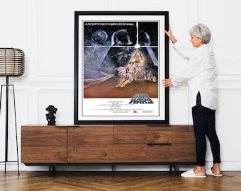 スターウォーズ、スターウォーズアート、スターウォーズ映画ポスター、スターウォーズポスター、スターウォーズプリント、スターウォーズ印刷物、スターウォーズウォールアート