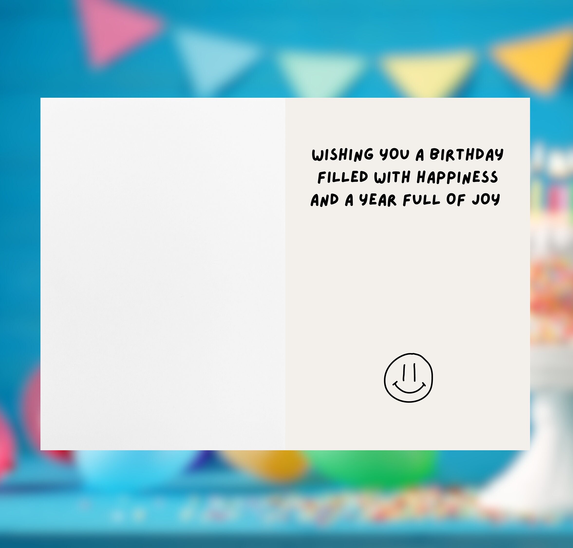 Birthday Card Template Editable Custom Printable Card - Etsy