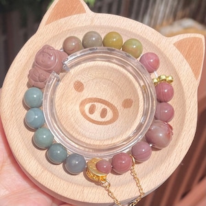 Bear Girls Alashan Agate Bracelet/ Gemstone Bracelets/