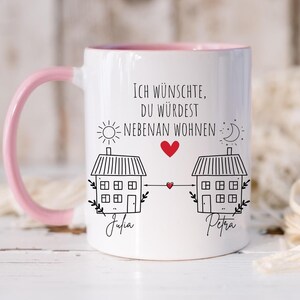 Breng je vriendschap op afstand dichterbij met deze 'I Wish You Lived Next Door' mok. Perfect als hartverwarmend cadeau voor hem of haar, gemaakt van hoogwaardig keramiek. Ideaal voor koffie- en theemomenten vol herinneringen!