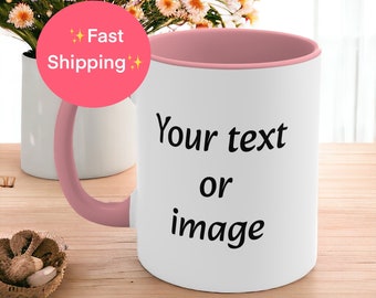 Personalisierte Fototasse | Untersetzer Text Foto Bild personalisiertes individuelles Geschenk | Geschenke für Sie und Ihn | Geschenkbecher |