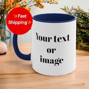 Personalized Photo Mug | Coaster Text Photo Image Personalized Custom Gift | Gifts for her and him | Gift mug |