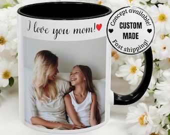 Tasse à café personnalisée avec nom ou texte | Cadeau unique pour les amis, la famille et les collègues | Fabriqué sur mesure | Noël, anniversaire, mariage