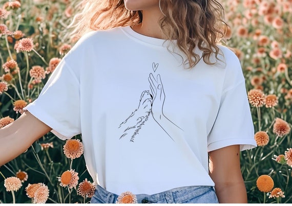 Hondenmoeder t-shirt | Hondenmoeder shirts | Dames truien | Hondenmoeder T-shirt | Cadeau voor hondenmoeder | Cadeau voor hondenliefhebber |