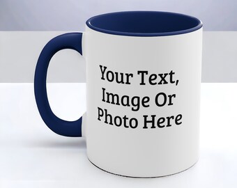 Tazza con foto personalizzata | Sottobicchiere Testo Foto Immagine Regalo personalizzato personalizzato | Regali per lei e per lui | Tazza regalo |