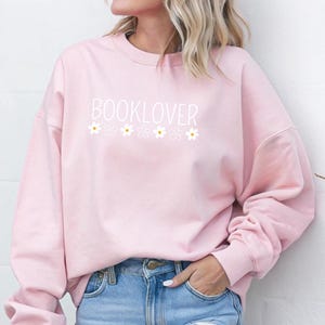 Book Lover Sweatshirt - Book Lover Sweater - Cozy Reading Sweater - Gift for Bookworm, Literature Fan, Reading Outfit, Aesthetic Bookish