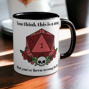 DND-mugg | Rolig mugg | Dungeons and Dragons | Rolig DND-mugg | DND-present | DND-tillbehör