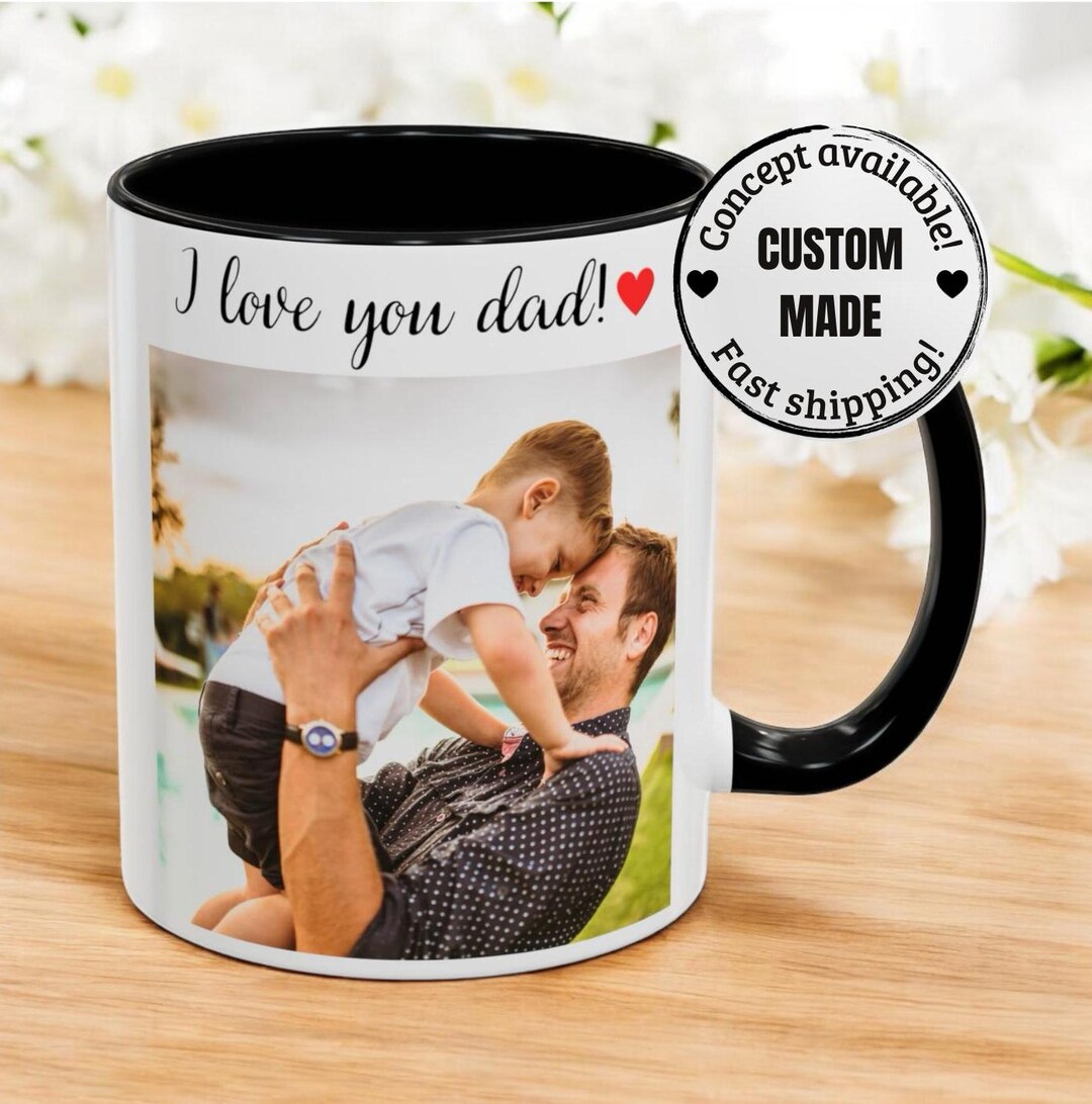 Personalized Photo Mug | Custom Coffee Mug With Photo | Personalized ...