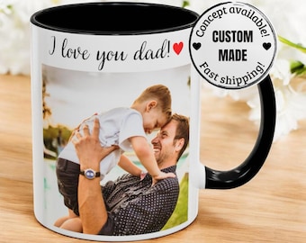 Tazza con foto personalizzata | Tazza da caffè personalizzata con foto | Tazza da caffè con foto personalizzata | Tazza regalo per lui/lei | Tazza personalizzabile |