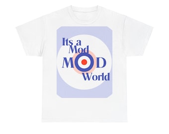 T-shirt Ultras U74 MODS TARGET - Coton, Toutes Tailles Disponibles, Neuf Avec étiquettes, Marque Gildan/Fruit Of The Loom
