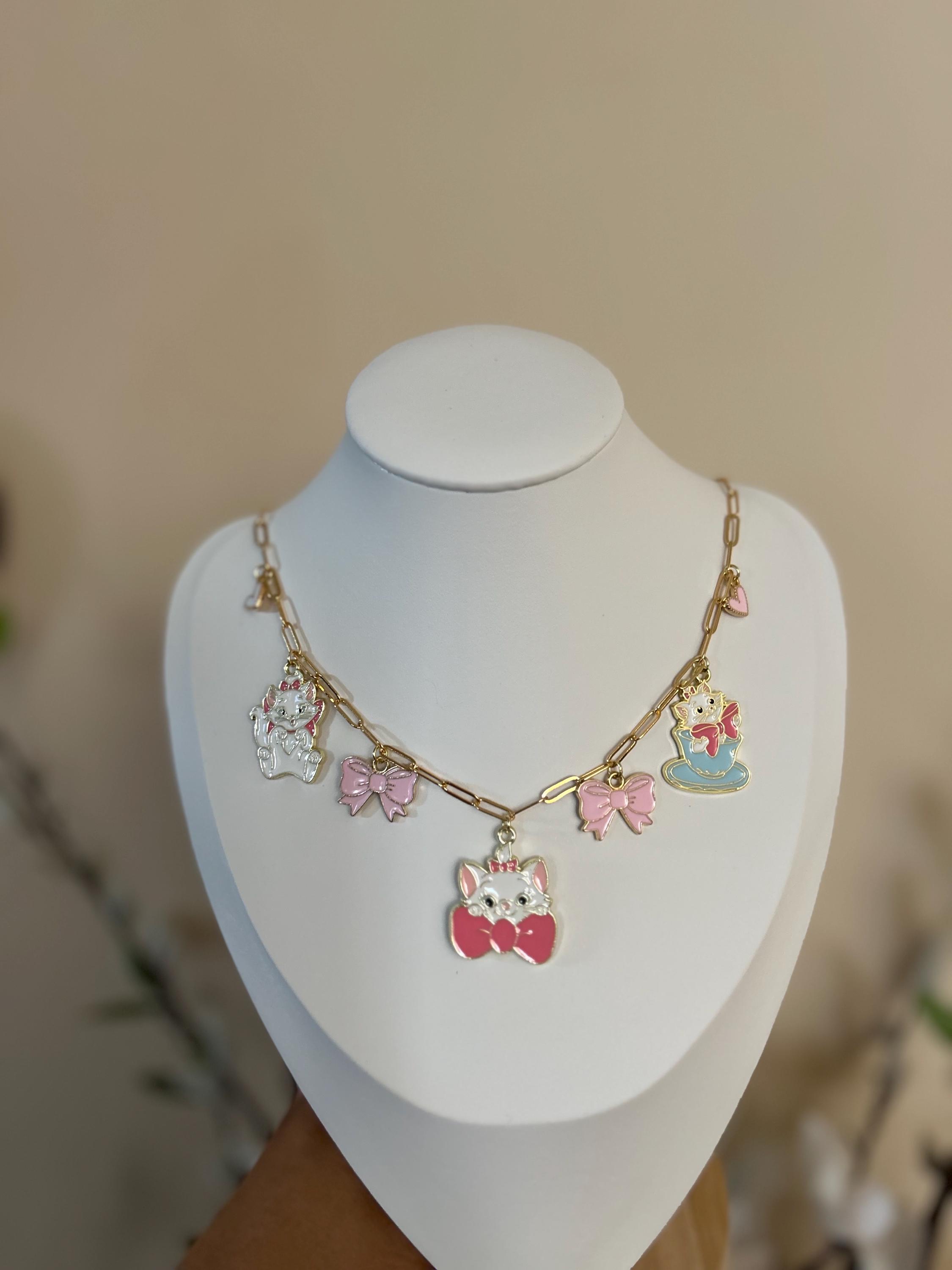 Marie Charm Necklace - Etsy