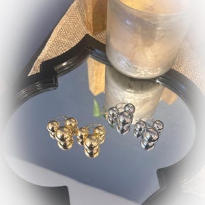 Bubble Mickey Earrings