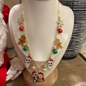 Santa Jack Charm Necklace