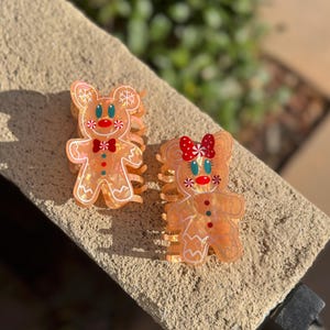 Peperkoek Mickey & Minnie-klauwklem
