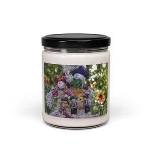 Jolie bougie de soja parfumée Halloween pour Thanksgiving Family, automne, 9 oz