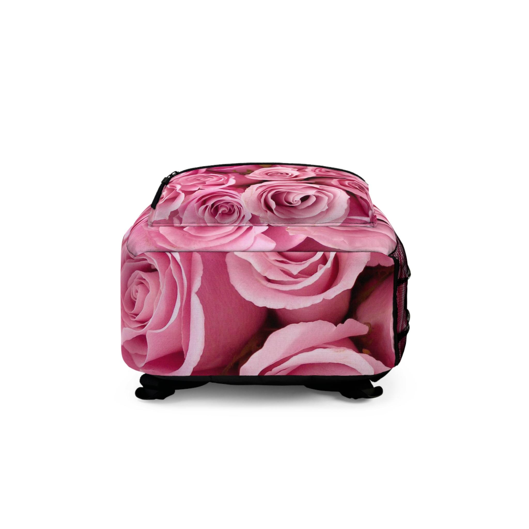 Pink Roses Backpack - Etsy