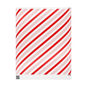 Peppermint Candycane Stripes Christmas Wrapping Papers