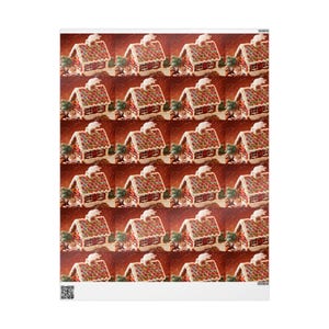 Gingerbread House Christmas Wrapping Papers