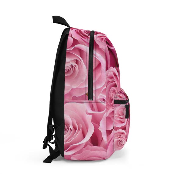 Pink Roses Backpack - Etsy