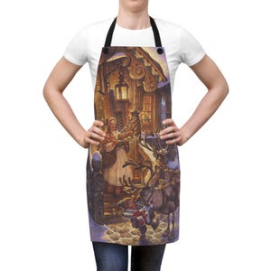 Frau Weihnachtsmann Schürze