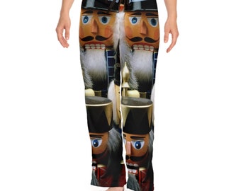 Nutcracker Troop Christmas Yuletide Women's Pajama Pants (AOP)