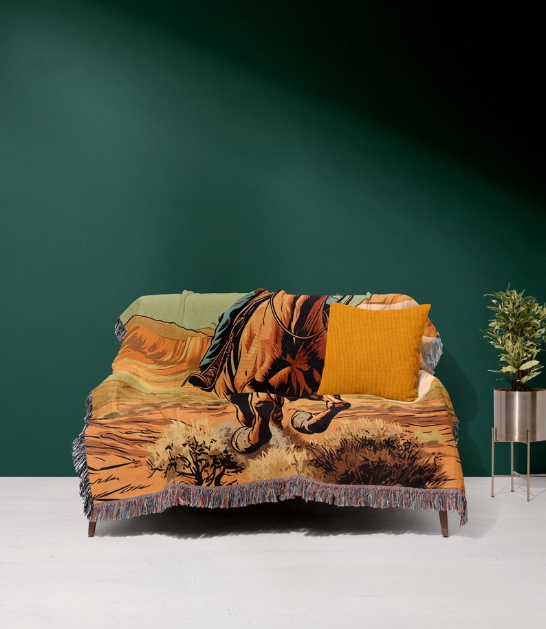 Custom Cowboy Blanket