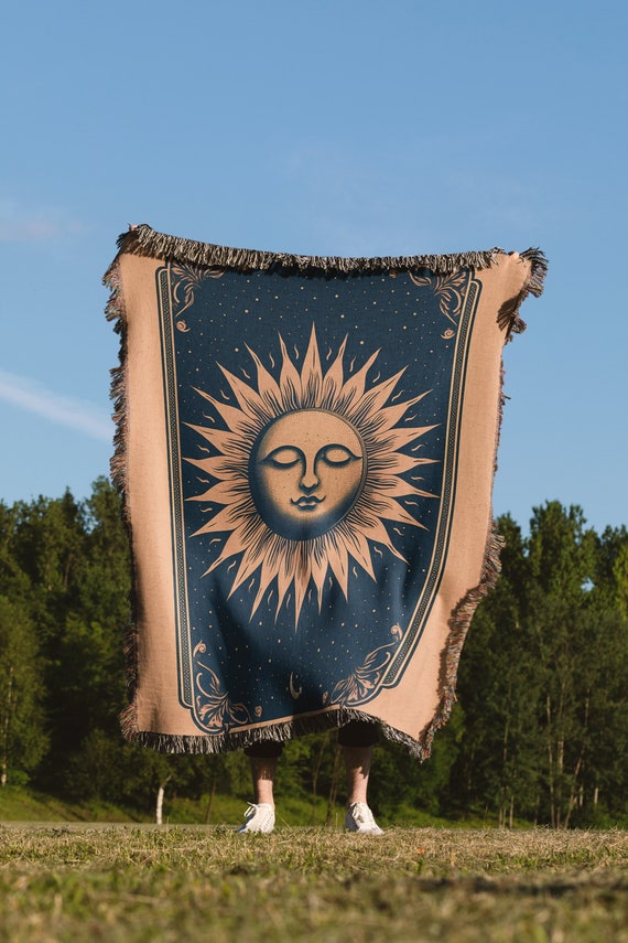 90s sun and moon blanket new arrivals