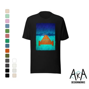 The Pier Unisex T-Shirt aus Baumwolle