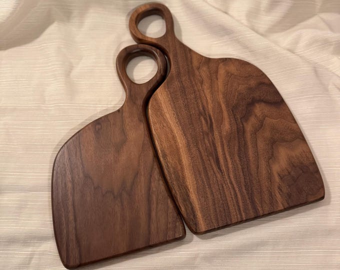 Image of Set of 2 Black Walnut Charcuterie Boards