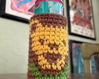 Szydełkowy miś Grateful Dead w puszce Coozie