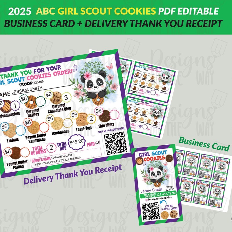 Girl Scout 2025 Flyer Etsy