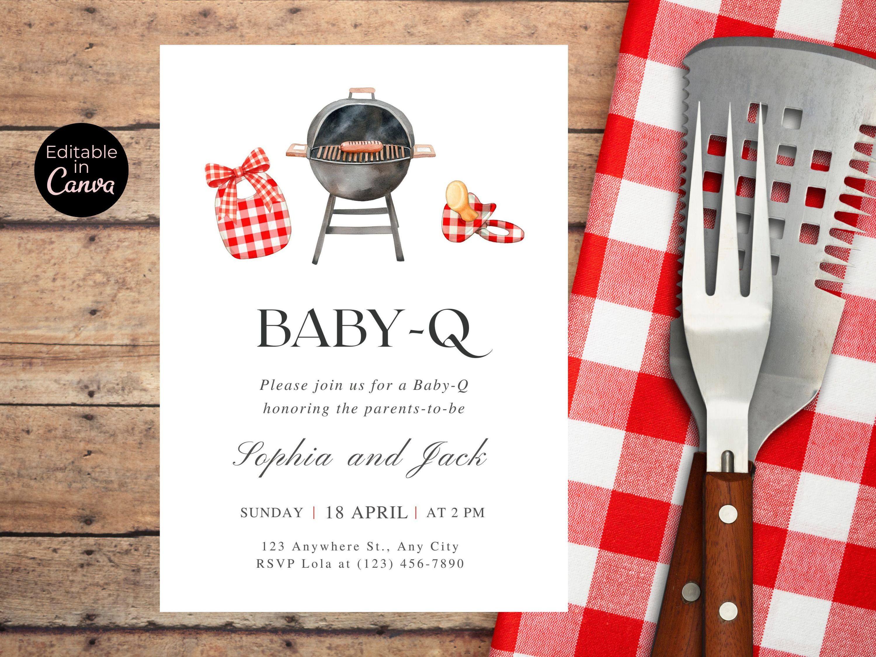 Baby Shower Bbq Backyard Bbq Baby Bbq Invitations Baby Q Shower Invite  Girl, Backyard BBQ Couples, image size:3000x2250