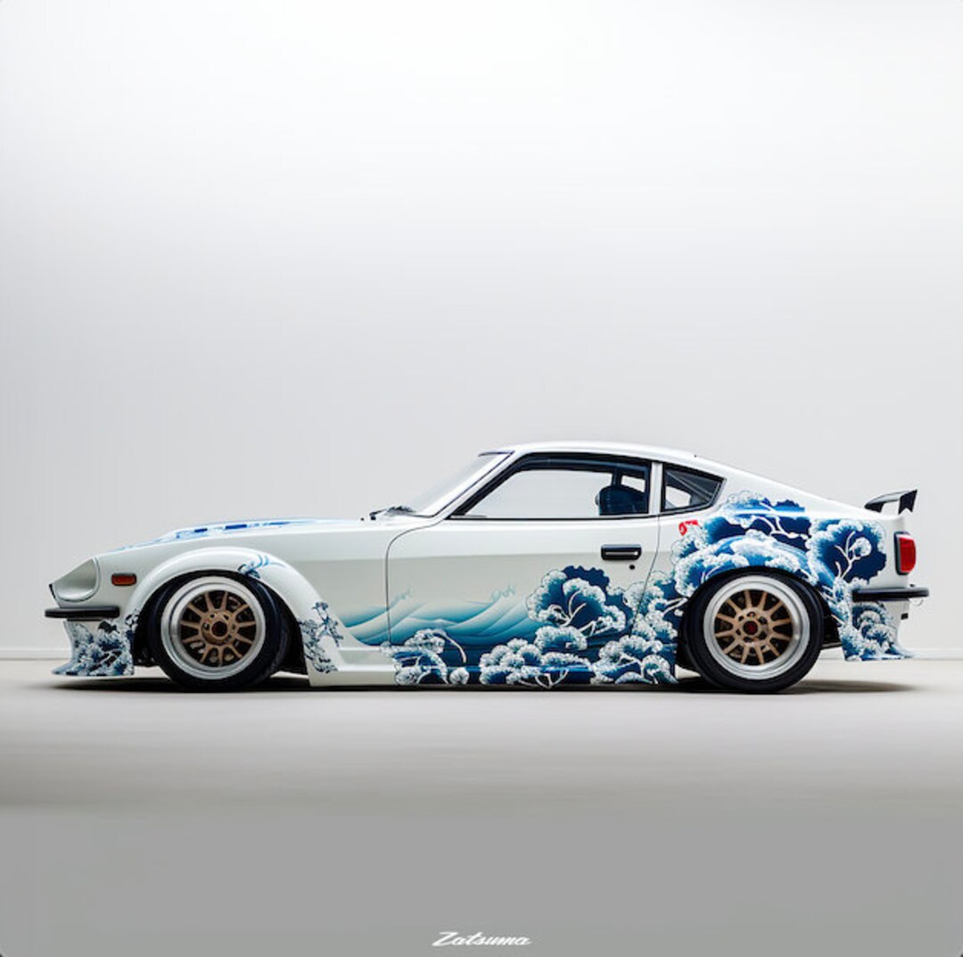 Nissan Silvia ZX Car 1980s Print Advertisement Ad 1987