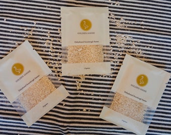Pack of 3 Dehydrated Sourdough Starter, Sourdough Bread, Bread Making Kit, Sourdough Starter, Sourdough Starter Kit, Breadmaking, Home Baker