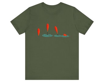 Camiseta de pesca con flotador