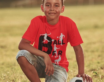Camiseta de fútbol para niños
