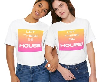 Camiseta música house