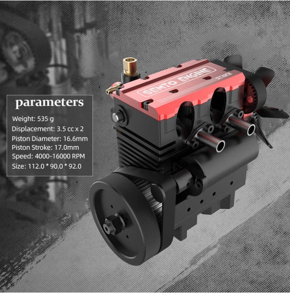 2 cylinder nitro engine deals