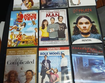 DVDs - Many Listings - Set 10 - 18  Movie Options