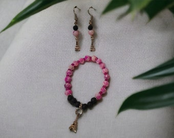 Earring Bracelet Set - Esstential Oil Diffuser - Collection 2