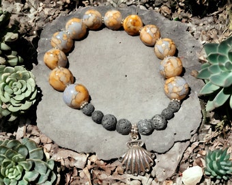 Bracelet- Esstential Oil Diffuser - Seascape Collection 1