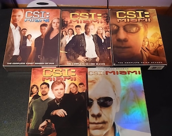 DVDs - TV Shows Complete Seasons -First 3 CSI series -  CSI - Miami - New York