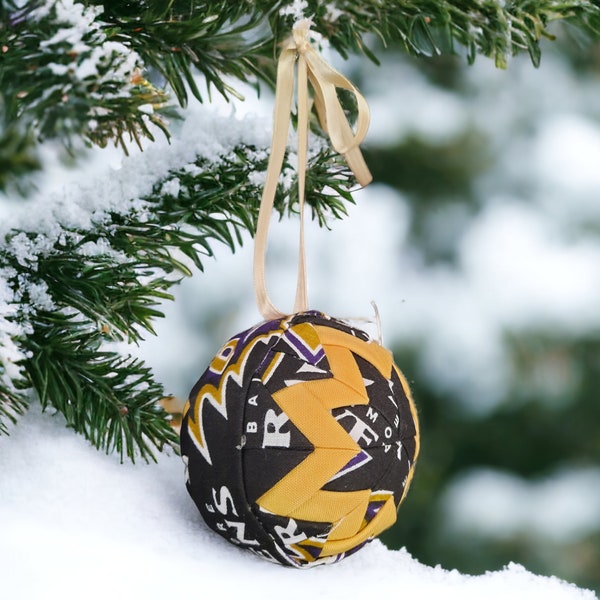 Quilted Ball Ornaments Etsy