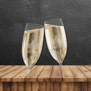 PERSONALIZED Engraved Her Ladyship Champagne Glass | Downton Abbey inspired Toasting Flute | Wedding Gift | Bridal | Anniversary Keepsake