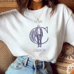 Downton Abbey Shirt | Team Carson T-shirt | Inspired by British TV Series | Butler Tee |  Royal Enthusiast or Fan | Ethically Sourced
