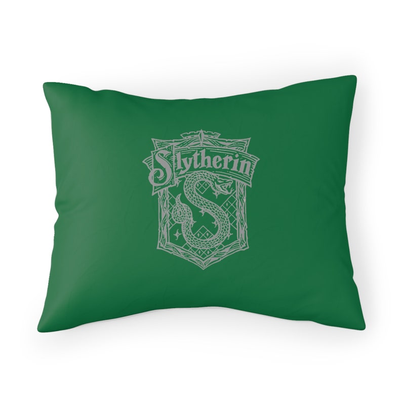 HARRY POTTER PILLOW Sham, Hogwart House Pillow, Harry Potter Bedding