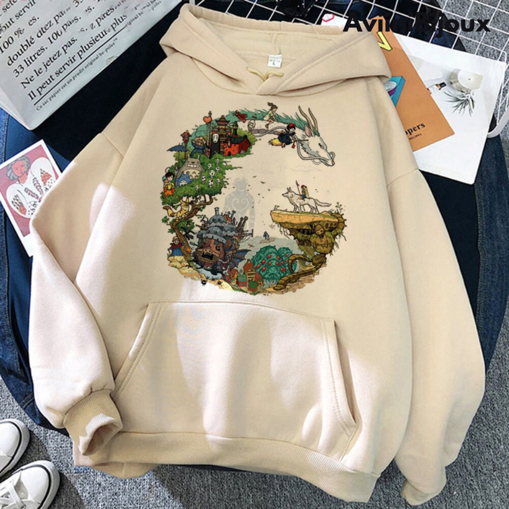 Totoro Hoodie - Etsy UK