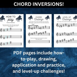 Chord Inversions! | Instant Download | Printable