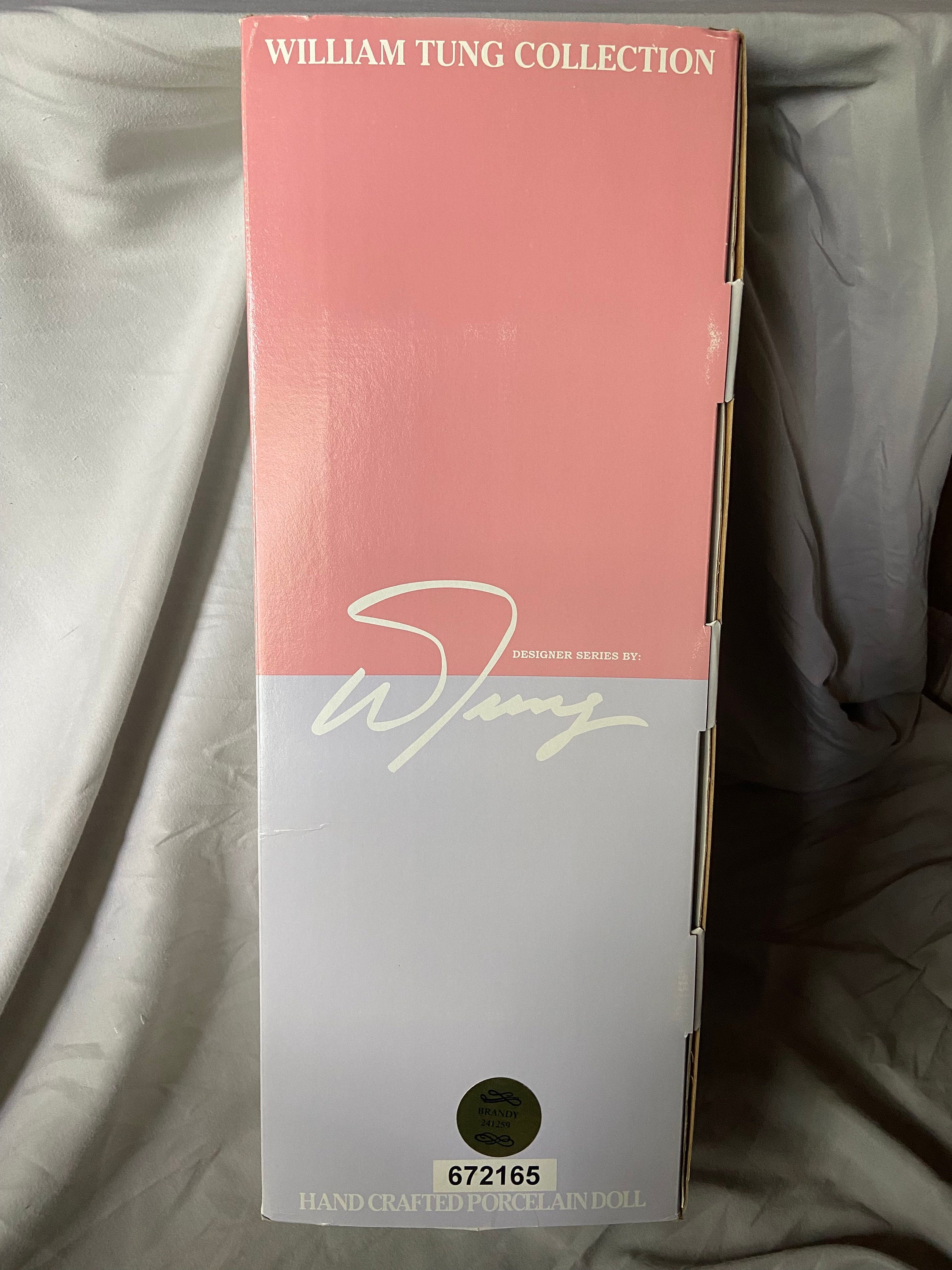 William Tung Collection Brandy Porcelain Doll 1997 Etsy