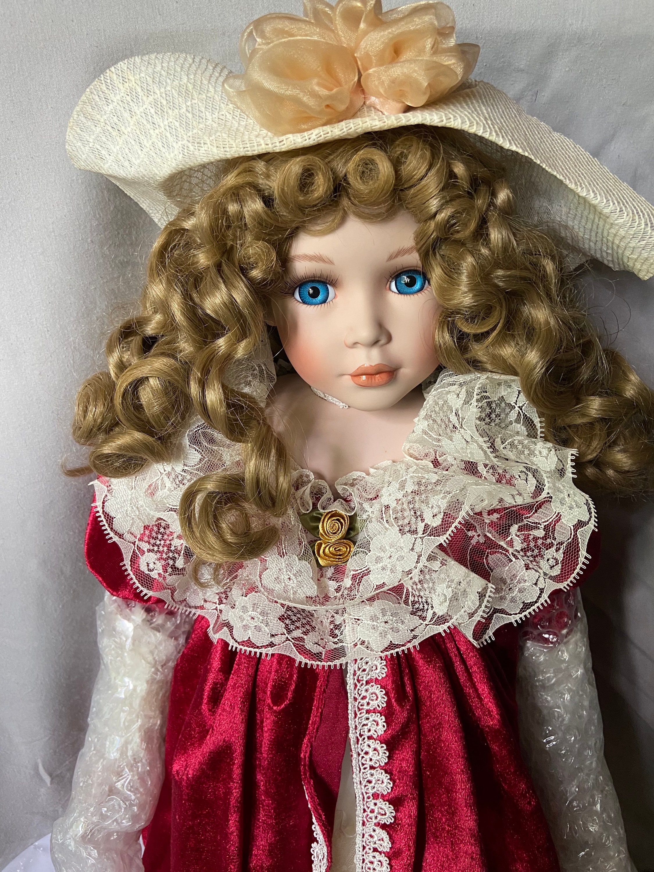 William Tung Collection Brandy Porcelain Doll 1997 Etsy